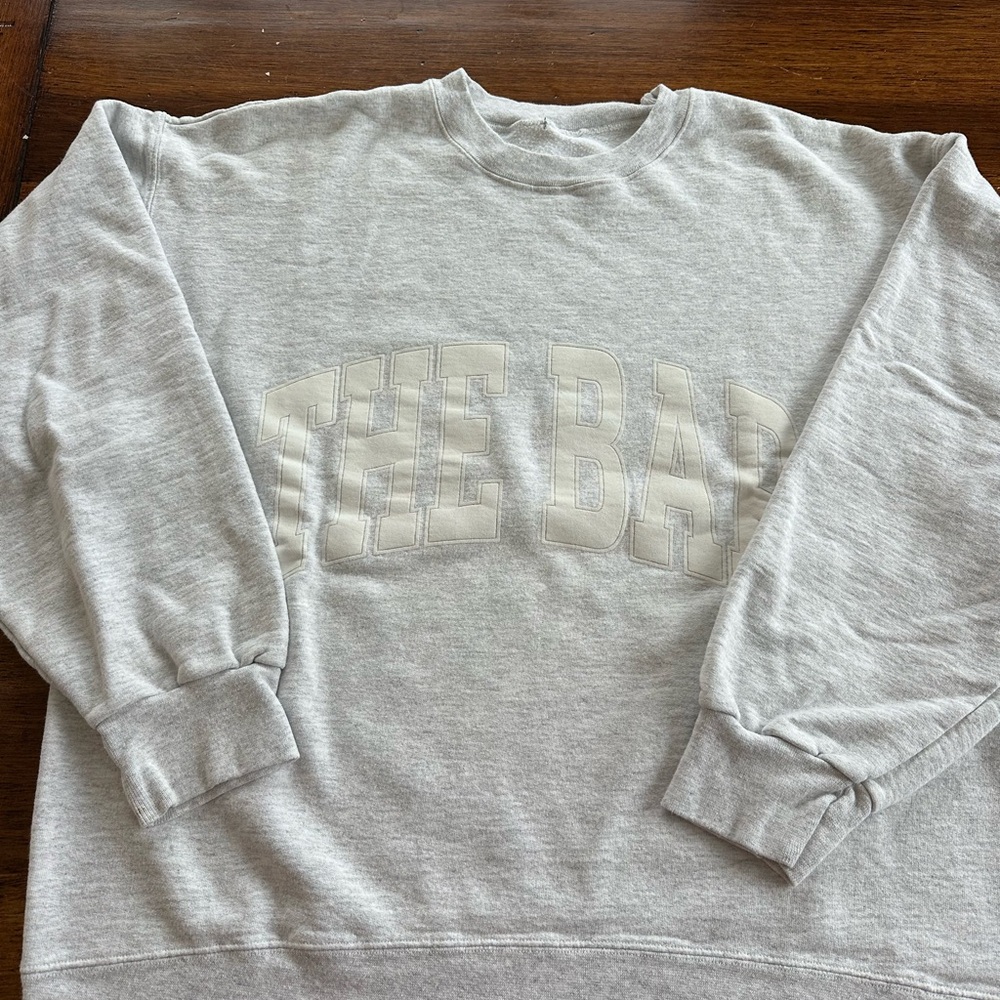 The Bar women’s  sweatshirt  LARGE